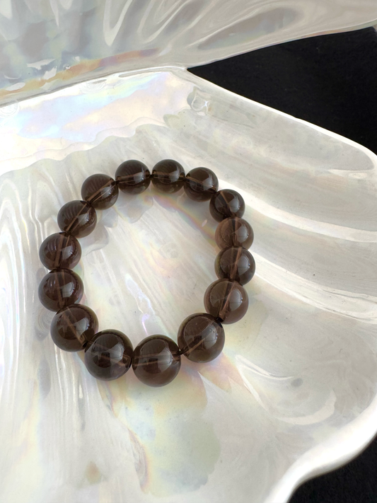 Smoky Quartz Energy Bracelet (10mm)
